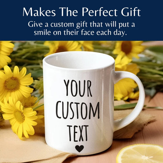 Custom ceramic mug 15 oz