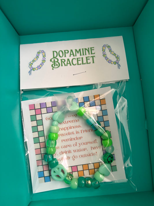 Green dopamine bracelet