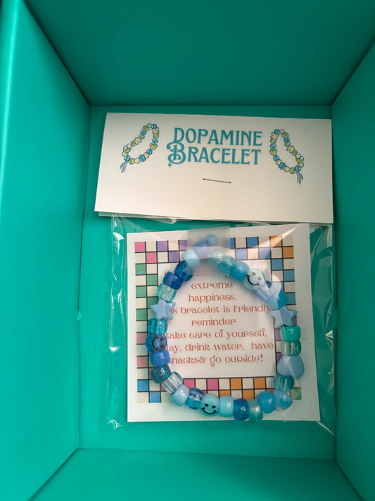 Blue dopamine bracelet